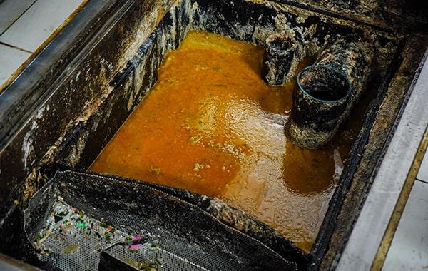 grease trap cleaning should preferably be done every 1-3 months, depending on usage